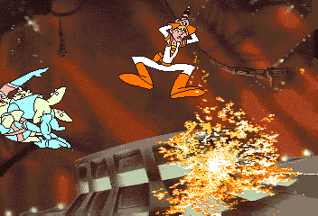 Space Ace screenshot 4 for Amiga